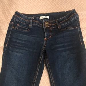 Like new. Mudd jeggings.